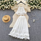 Fairy Holiday Set Camisole Top High-Waisted Ruffle-Pleated Skirt
