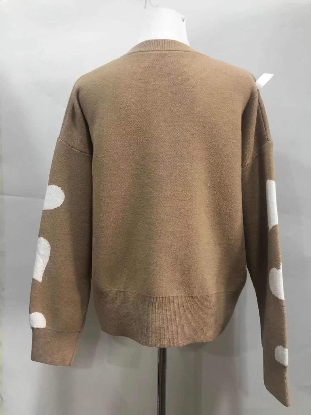 Pull cœur pour femme, cardigan simple boutonnage, manteau en tricot, vêtements d'extérieur