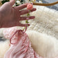Super Fairy Temperament Sweet V-neck Pleated Pleated Skirt