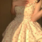 Fashion Floral Strap Dress Women