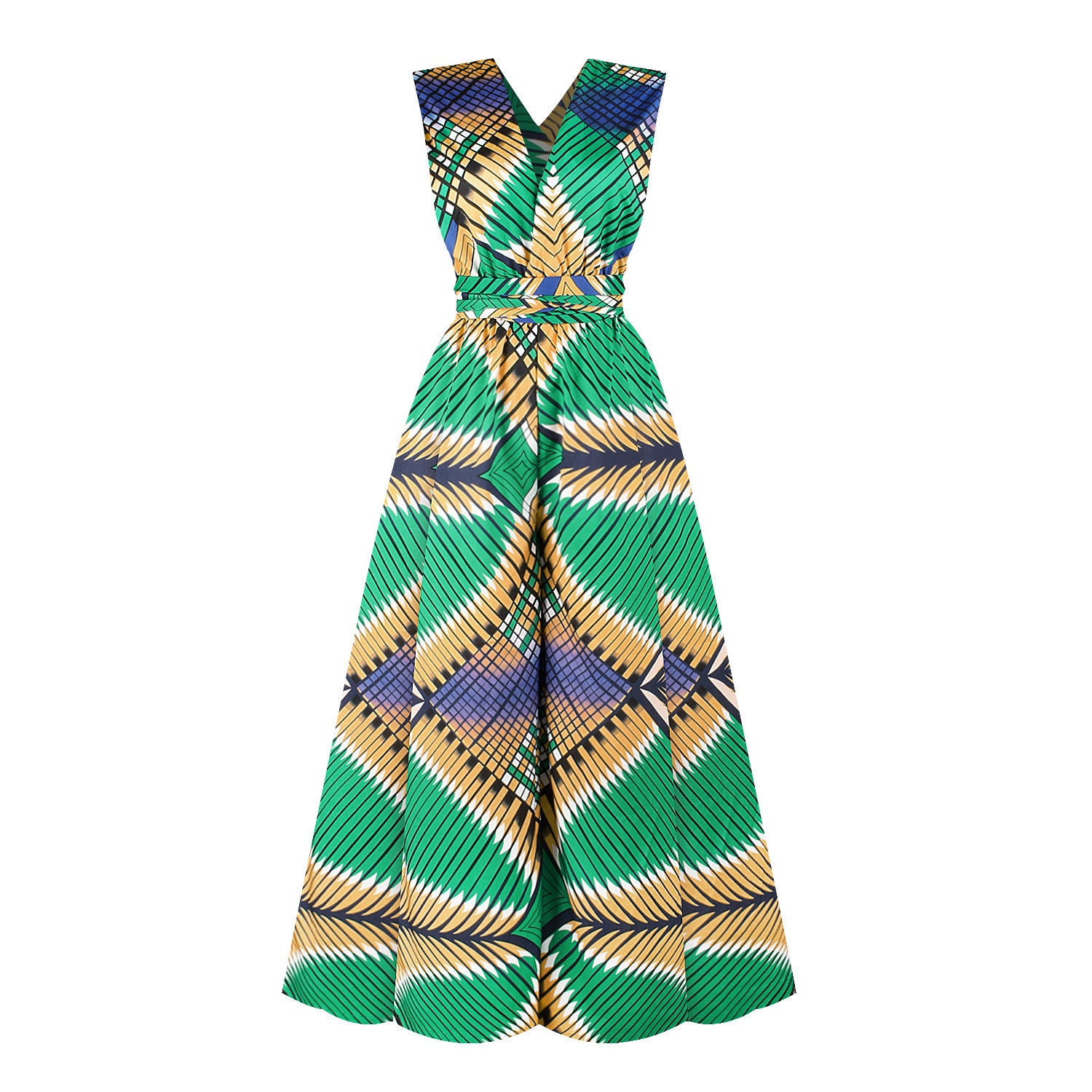A Variety Of Strapping Methods DIY Wide-leg Jumpsuit Women