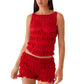 Women's Clothing Vacation Seaside Sleeveless Midriff-baring Suit
