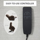 HOMCOM Electric Riser And Recliner Chair For Elderly, Power Lift Recliner Chair With Remote Control