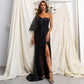One Shoulder Irregular Sequins Dress