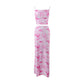 Niche Spaghetti Straps Midriff-baring Vest Sheath Skirt Two-piece Set