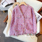 Women's Fringed Knitted Cardigan Coat