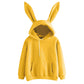 Sweat à capuche lapin gardien Harajuku