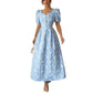 Women's Versatile Daisy Relief Short Sleeved Dress