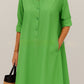 Women's Fashion Loose Solid Color Dress