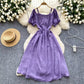 Sweet Designer-style Cutout Halterneck Off-shoulder Dress
