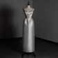Robe-jupe en satin à imprimé floral, simple et légère, pour sortir