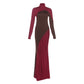 Fashionable And Creative Street-Style Patchwork High-Waist Bodycon Dress For Women