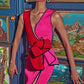 Women's Clothing Slim Fit Patchwork Casual Irregular Dress
