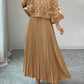 Womens New Elegant & Sophisticated 3D Floral Mesh Patchwork Dress