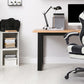 Gaming Chair With Footrest, Ergonomic Computer Chair With Headrest And Lumbar Support, Breathable Material Height Adjustable Video Game Chairs For Adults, Black White