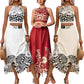Floral-print Two-piece Slim-fit Set