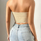 Women's Fashionable Lace Low-cut Tube Top