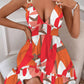 selling Floral-print Strap Casual Dress