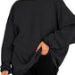 Pull à capuche ample surdimensionné pour femme