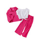 Knitted Solid Color Long Sleeve Lapel Shirt Undershirt