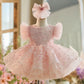 Light Luxury Short-sleeved Dress For Children