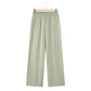 Long Sleeve Shirt Loose Wide Leg Pants Casual Two-piece Suit