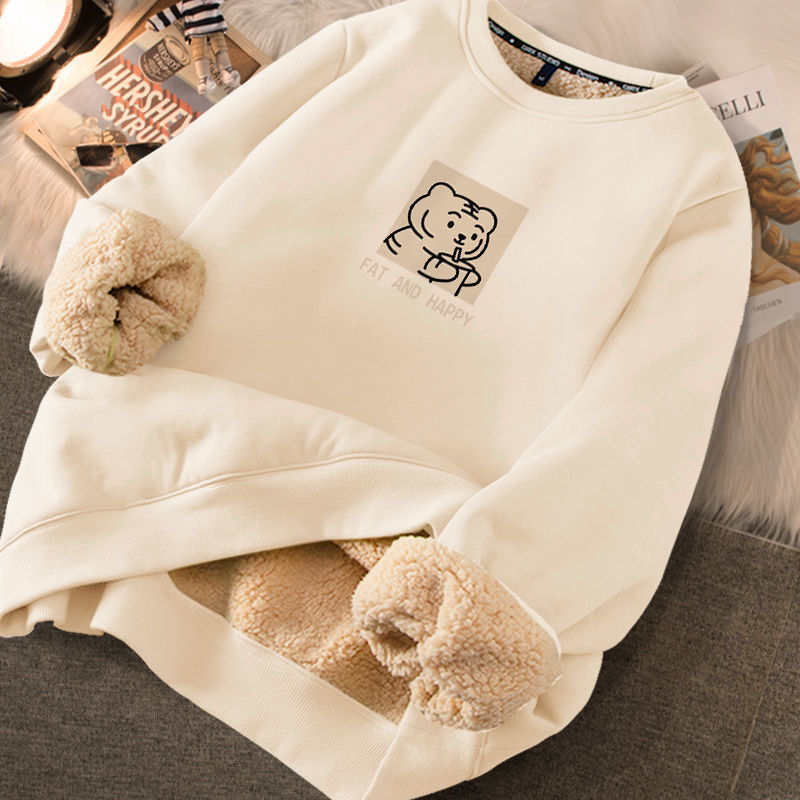 Fashion Thickened Printed Sweater For Women