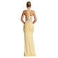 Women's Ribbon Slim-fit Sheath Dress