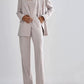 Casual Women's Suit Jacket Three-piece Set