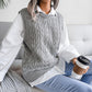 Women's Fashion Casual Knitting Vest Sweater
