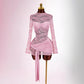 New Stylish Lace Hollow-out Sheer Dress For International Trade