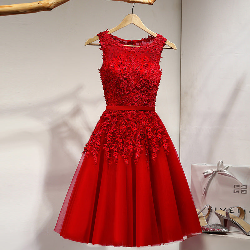 Robe de cocktail, de fiançailles, de banquet, d'anniversaire