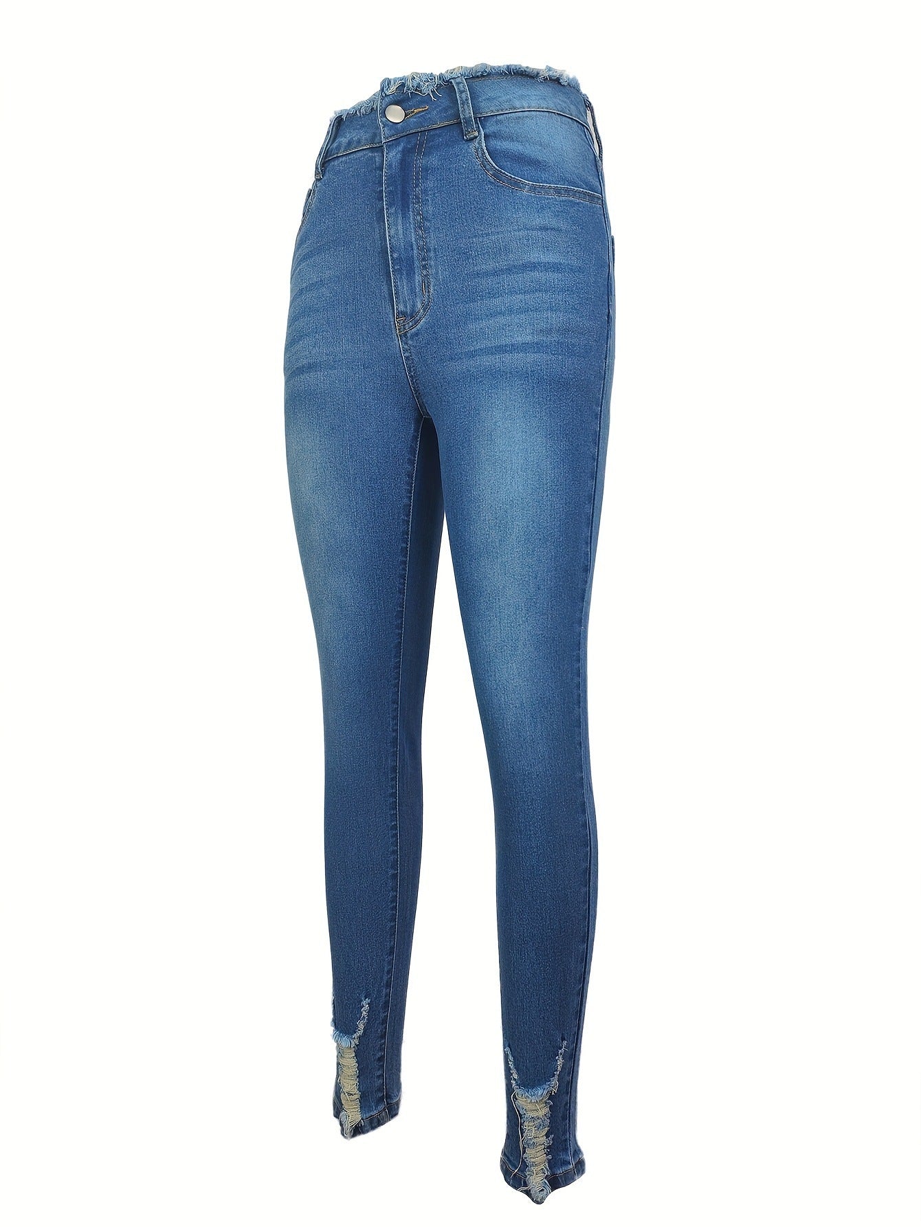 Women's Classic High Waist Slim Elastic Pants