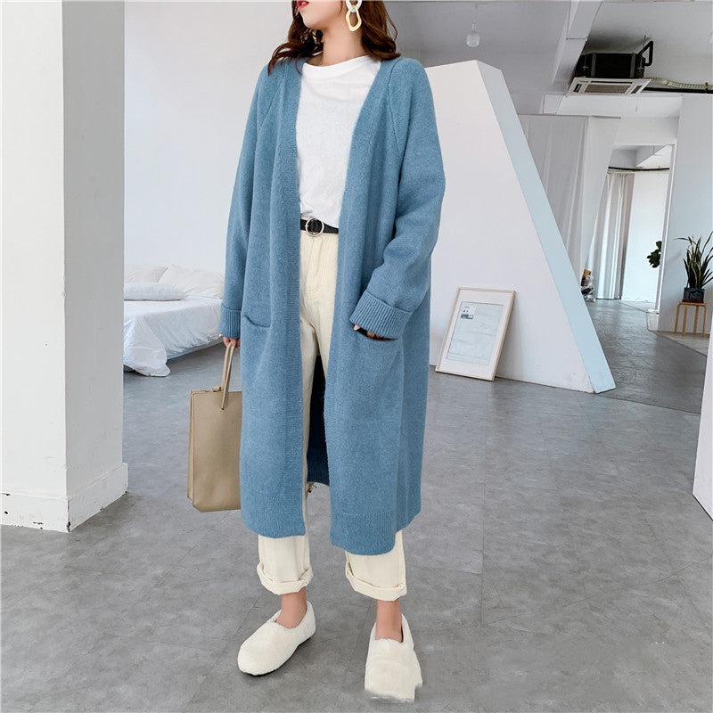 Veste cardigan ample de style coréen pour femme