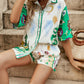 Women's Printed Fashion Pajamas Home Wear Casual Suit