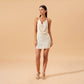 Women's Solid Color Knitted Sun Protection Fashion Casual Beach Dress