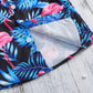 Summer New Boys' Short-sleeved Printed Shirt And Shorts Two-piece Set