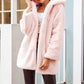 Faux Fur Plush Hooded Fur Coat Women's Fluffy Coat