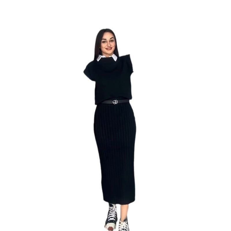 Women's Slimming Dress Two-piece Suit