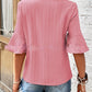 Spring And Autumn V-neck Top