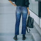 Autumn And Winter Rebound Slimming High Waist Drain Pants