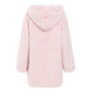 Faux Fur Plush Hooded Fur Coat Women's Fluffy Coat