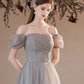 Bubble Sleeve Long Dress Fairy Dress