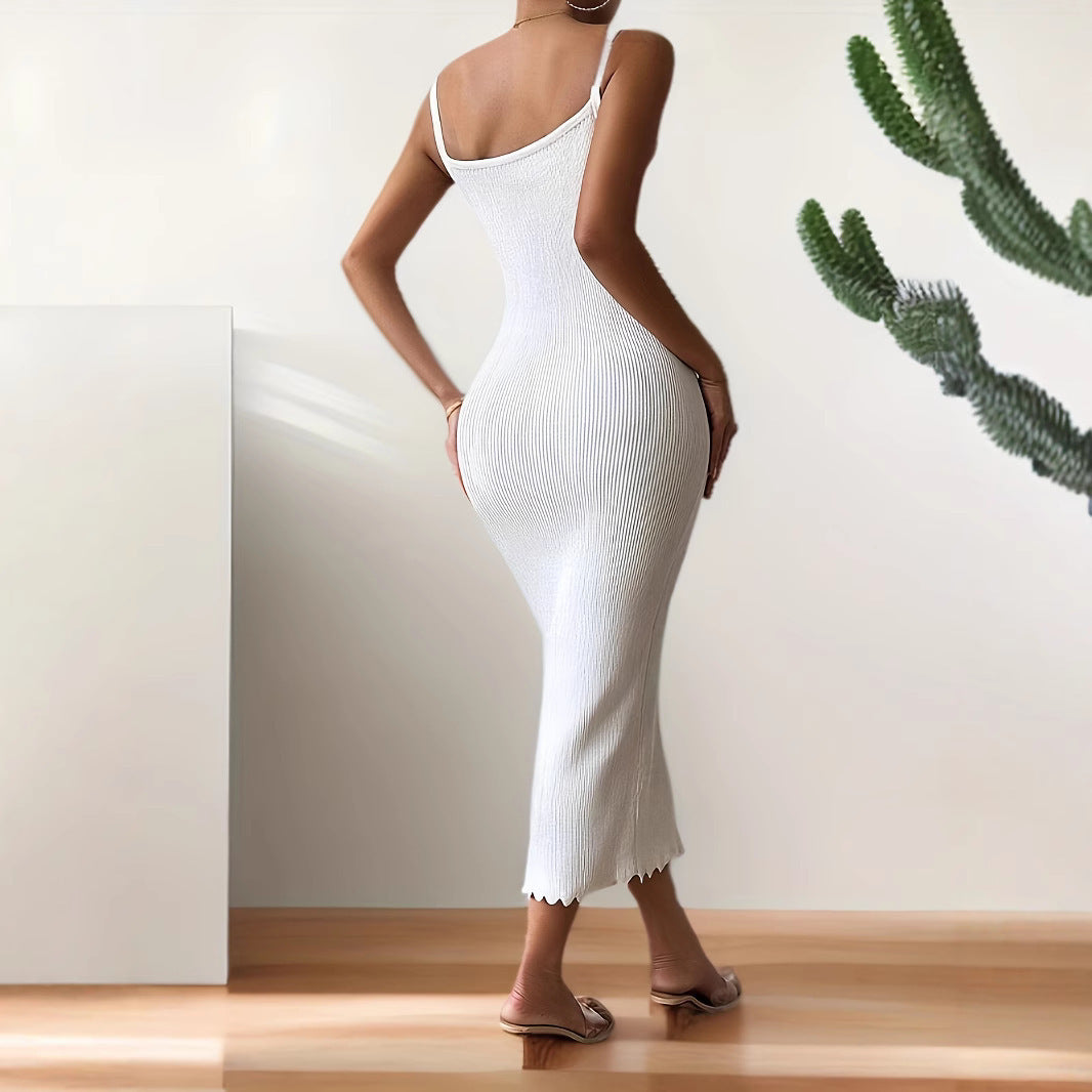 Women's Personality Slim Fit Sling Sheath Dress