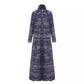 Robe imprimée Cape Cardigan pour femme