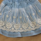 Girls' Summer Denim Strap Dress