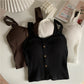 Women's Bottoming Top With Chest Pad