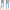 High Waist Light Blue Stretch Slim-fitting Small Straight Cropped Jeans For Women
