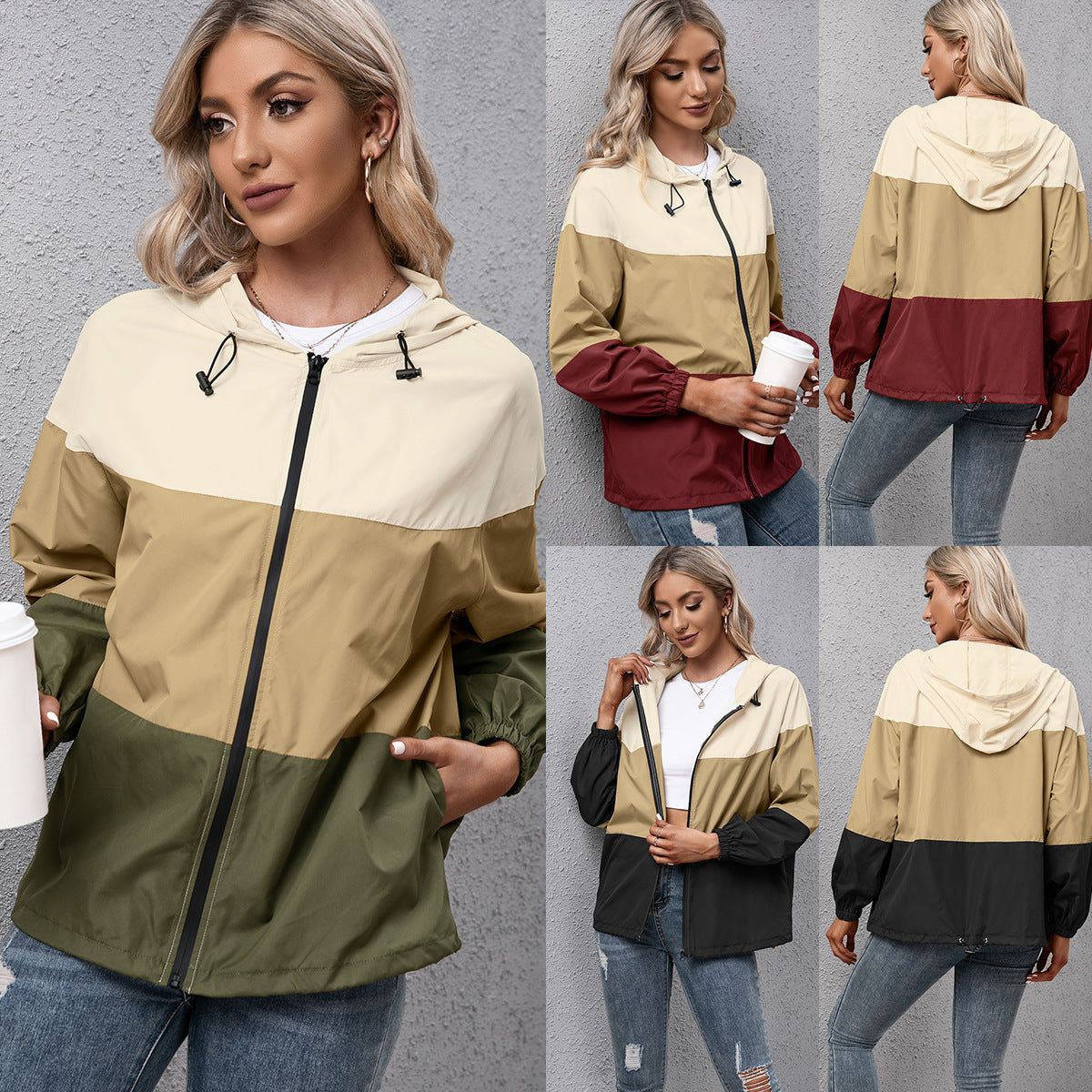 Women's Sports Mountaineering Windbreaker Coat Jacket Top