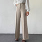 Temperament High Waist Slimming And Straight Casual Trousers